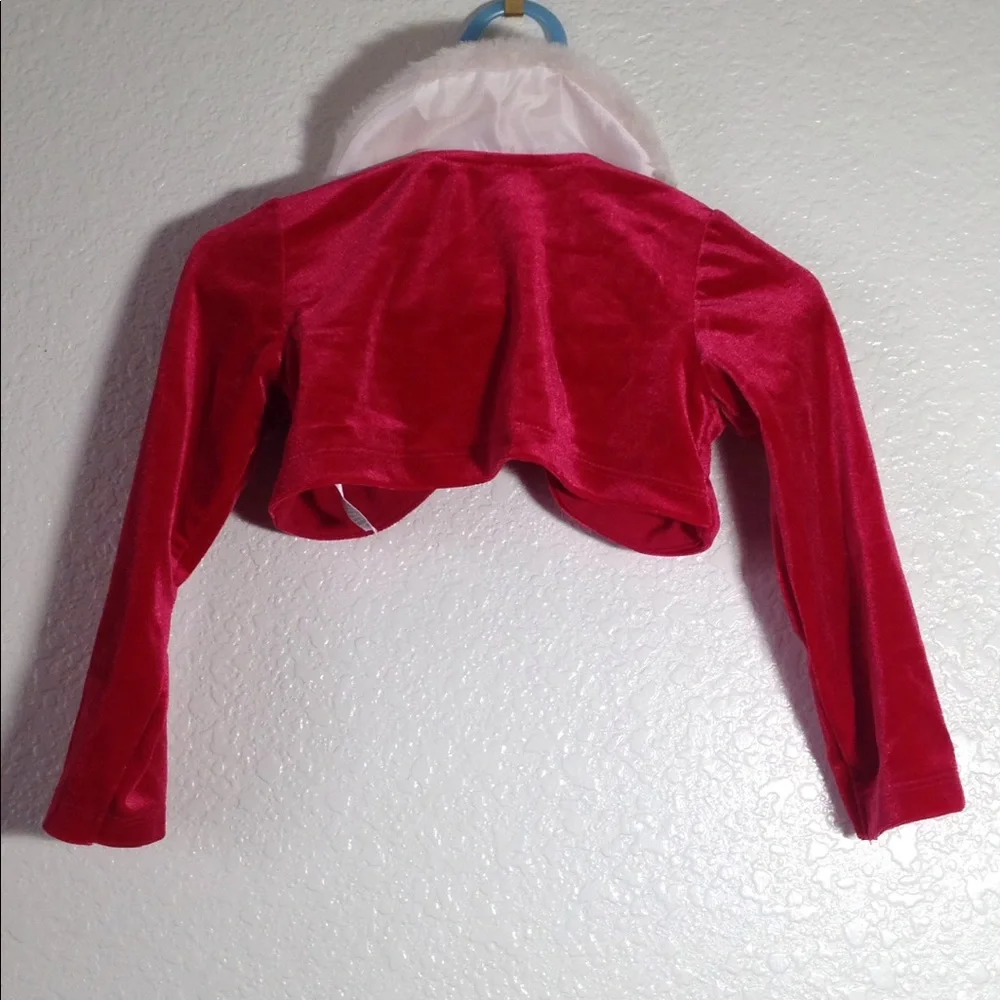 FINAL MARKDOWN Little Girl's Cherokee Velour Bolero Jacket 18m
